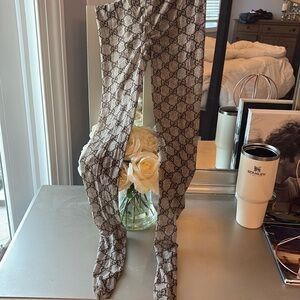 Gucci tights, rare find from NYC 5th ave